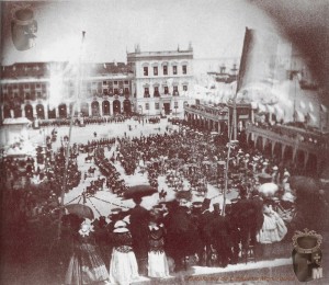Lisboa D. Estefânea em 18 de Maio de 1858 12 horas